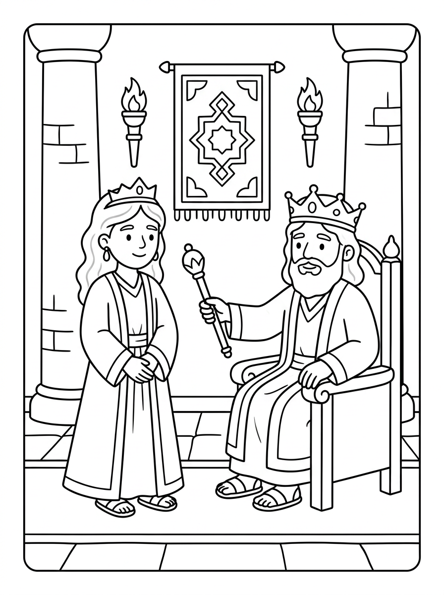 Queen Esther Before The King