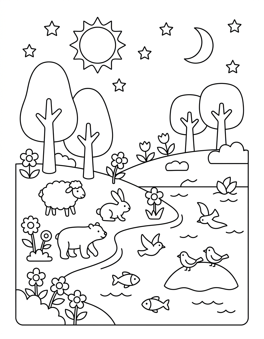 God Creates The World