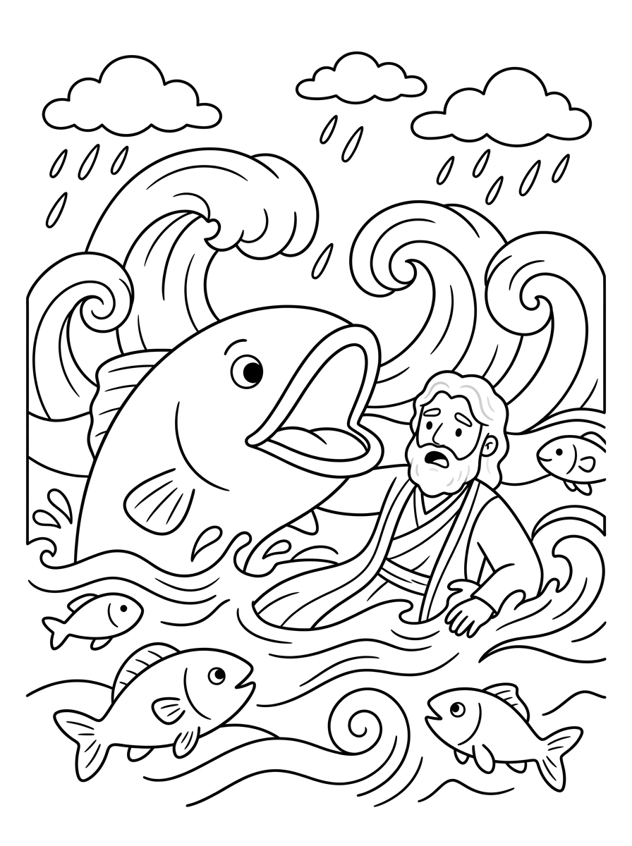 Jonah And The Great Fish