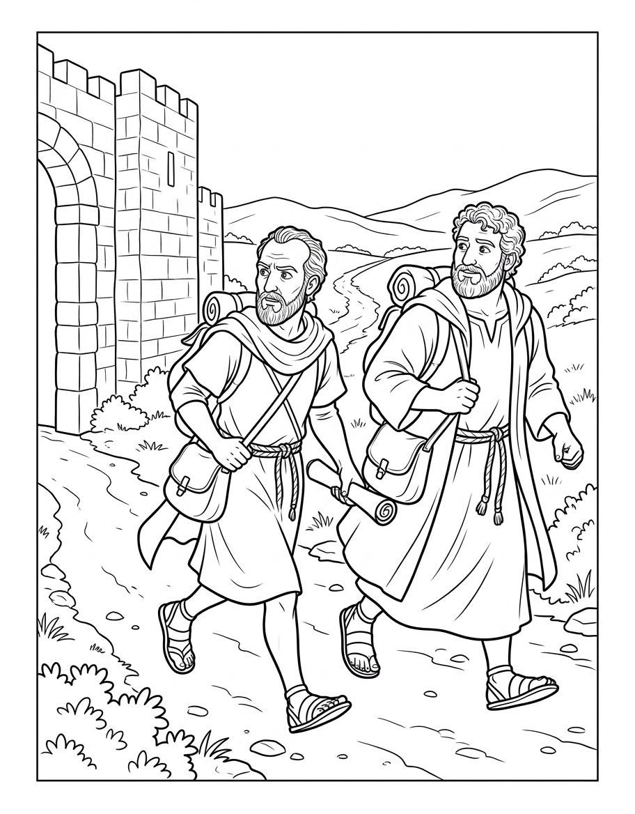 They Flee To Lystra