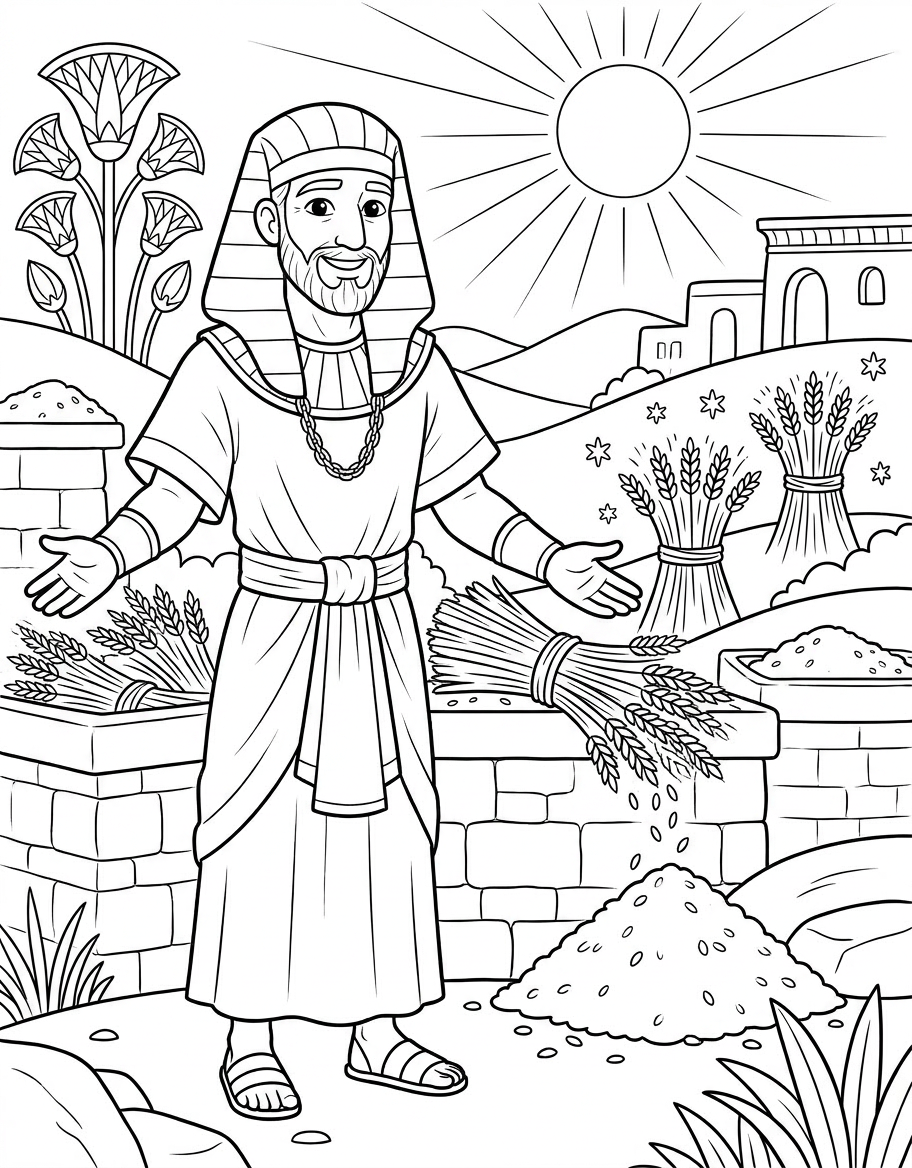 Joseph Leads Egypt