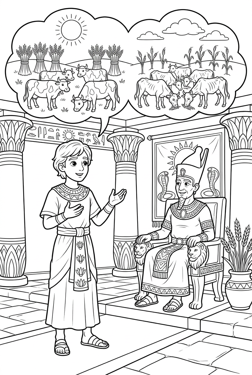 Joseph Interprets Pharaoh's Dream