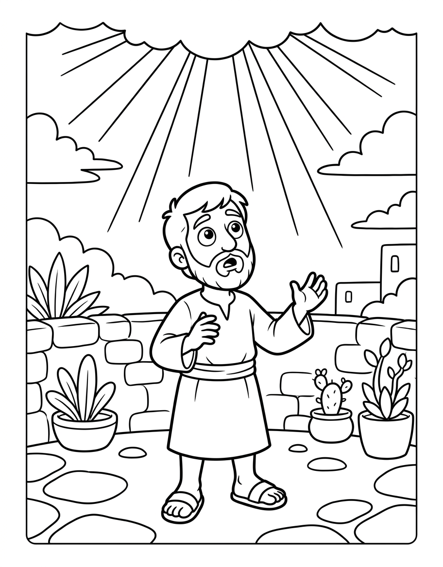 God Calls Jonah to Go to Nineveh