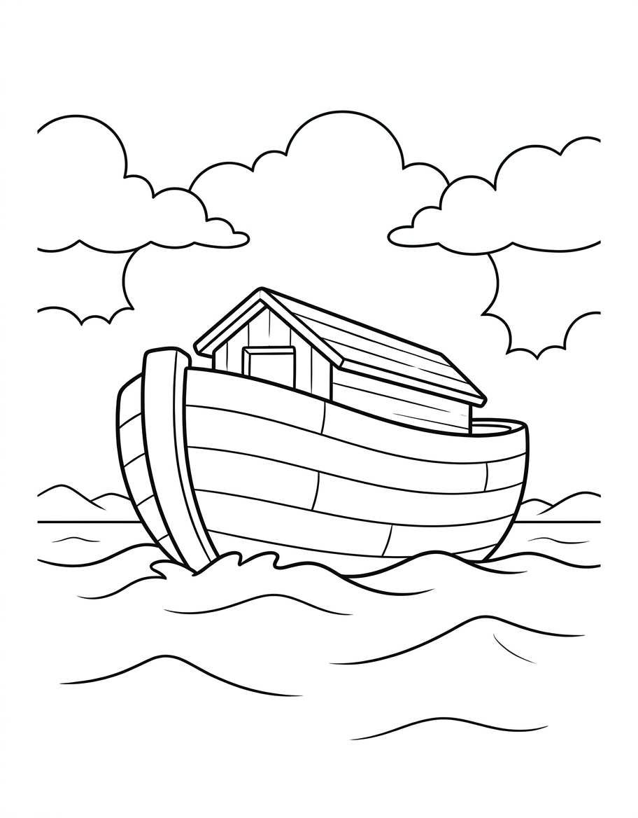 The Ark Floats On The Water